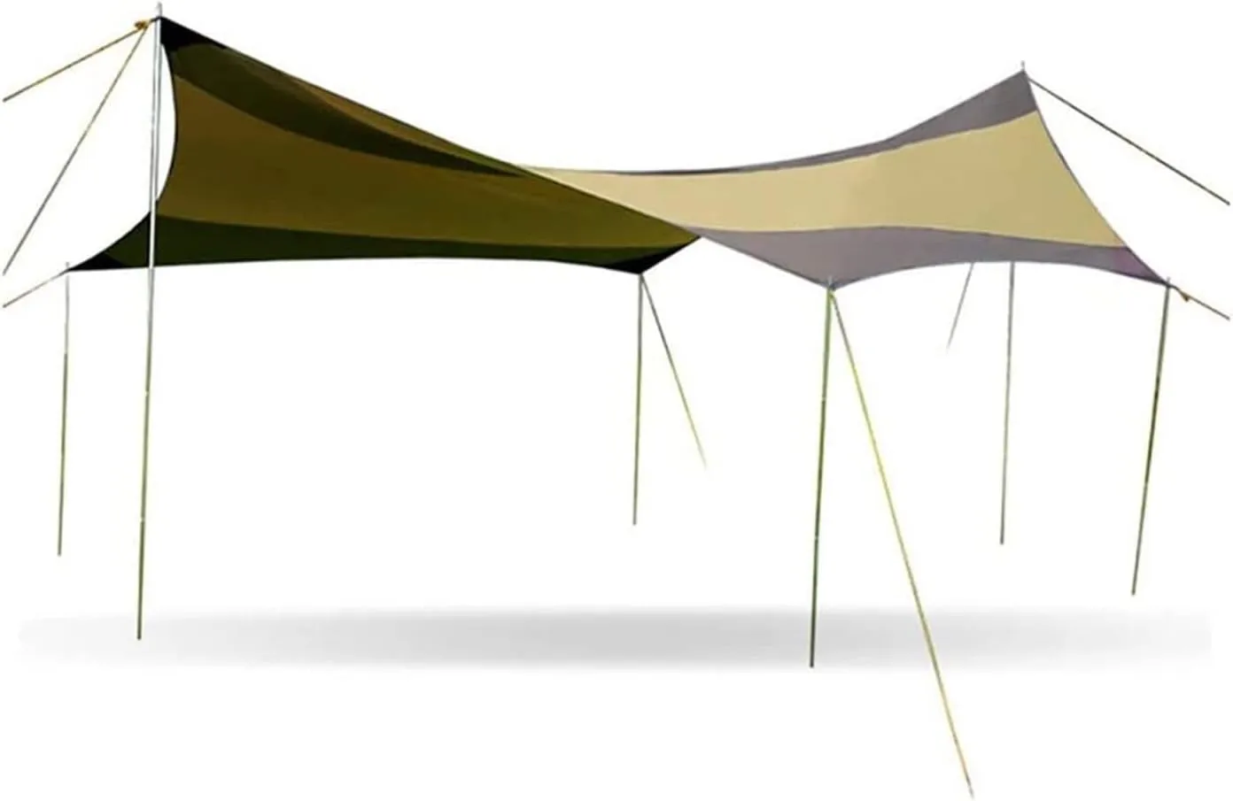 Tent Rain Fly Tent Tarp Outdoor Tent Tarpaulin Rain Canopy Camping Awning Tarpaulin for Camping Outdoor Travel