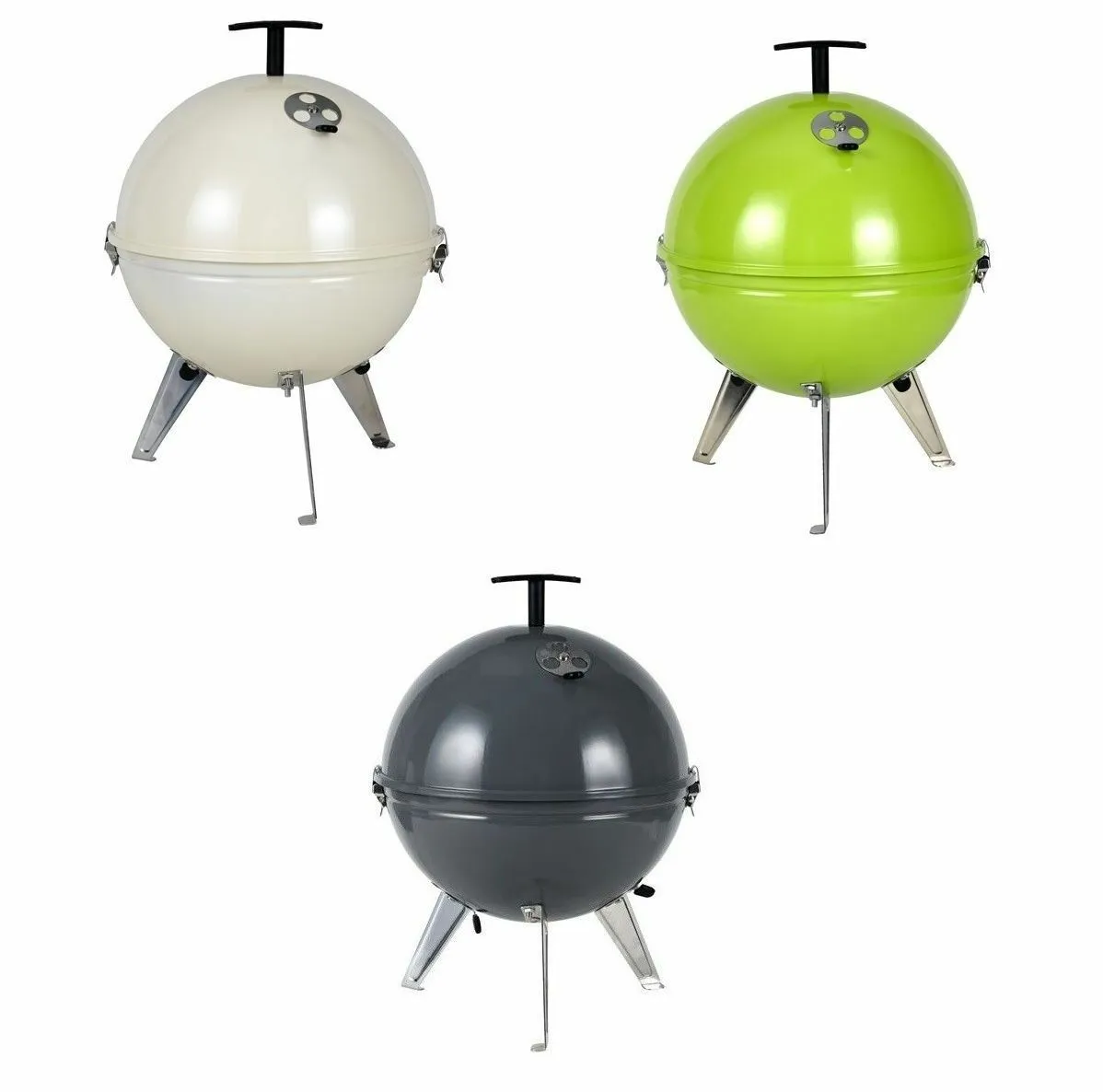 Tepro Crystal Mini Kettle Bbq Barbecue Portable Garden Outdoor Camping Caravan