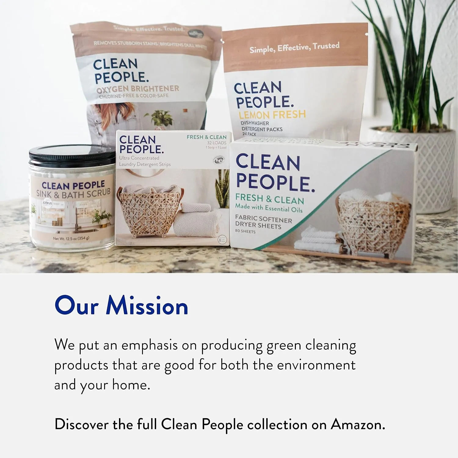 The Clean People Dishwasher Detergent Pods | Cuts Grease and Rinses Sparkling Clean | Residue-Free | Lemon, 120 Pack