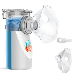 The Nebulizer - Ultrasonic Mesh Nebulizer - Portable Nebulizer Machine for Kids and Adults,Handheld Steam Inhaler Great for Travel,Office & Home