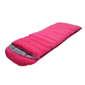 Thickened warm down sleeping bag skin friendly fabric high quality down outdoor camping