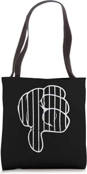 Thumbs Down Tote Bag
