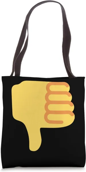 Thumbs Down Tote Bag