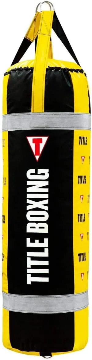 TITLE Boxing Greatest Heavy Bag Ever - Hanging Punching Bag for Boxing, Kickboxing - Boxing Equipment