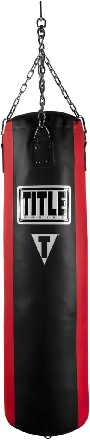 TITLE Boxing Synthetic Leather Heavy Bag (Unfilled)