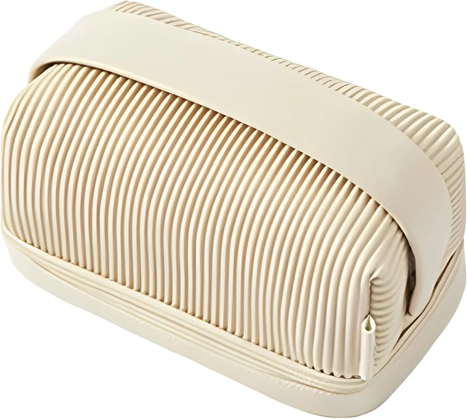 Toast Makeup Bag for Women from Pudinbag (Beige)