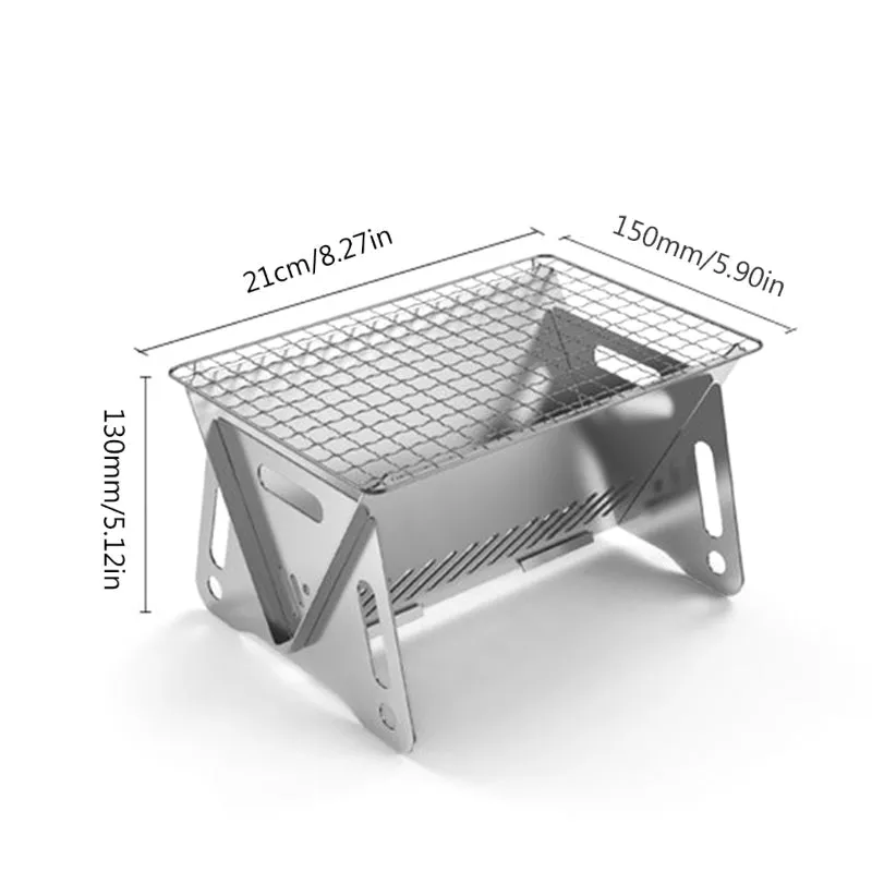 Tokyo Mart Folding Camping Grill