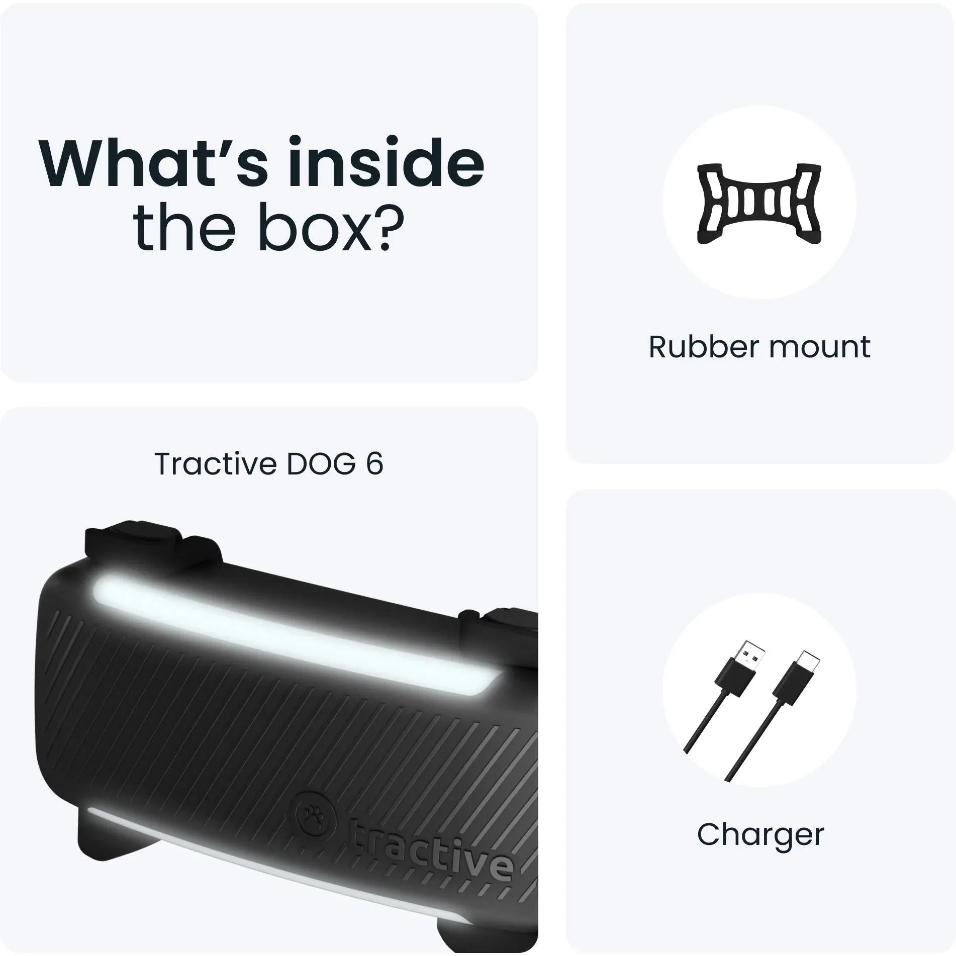 Tractive GPS Tracker Dog 6 (Black)