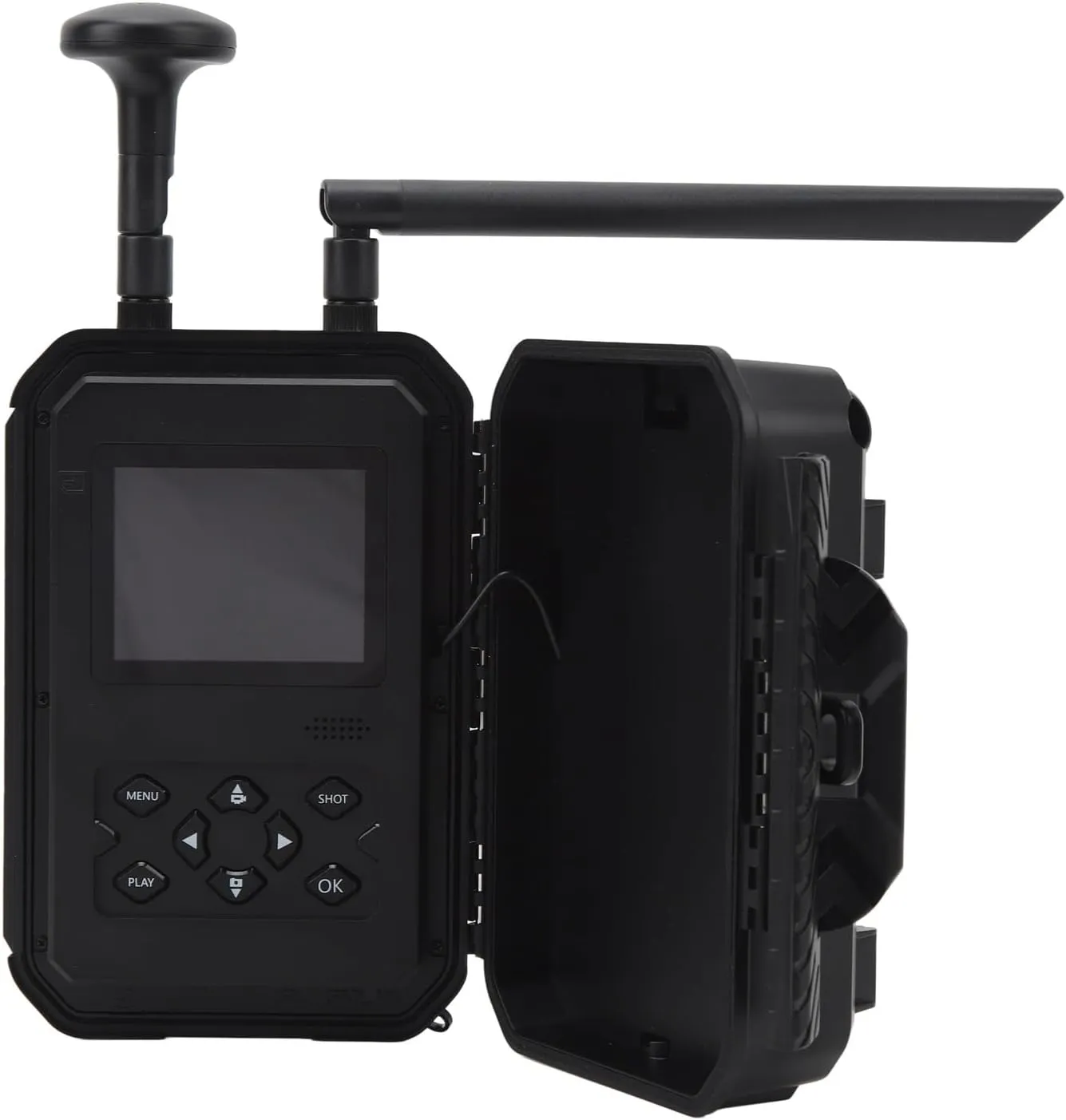 Trail Camera, 4K 36MP Game Camera with Night Vision, 0.2s Motion Activated Camera, IP66 Waterproof, 110°Wide Angle,for Outdoor Wildlife Monitoring