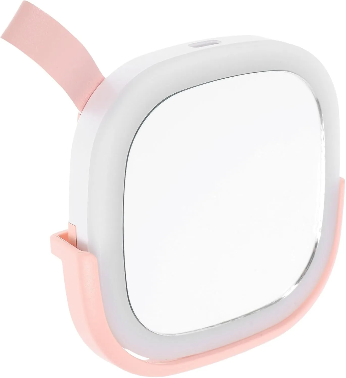 Travel Makeup Mirror with Led Lights Portable Rechargeable Compact Vanity Mirror Go Makeup Application Design Lightweight and Easy to Carry for Travel