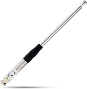 UAYESOK Telescopic 27MHz CB Antenna BNC Connector for Cobra HH50WXST HHRT50 C75WXST Midland 75-822 75-785 Uniden BC75XLT BC125AT PRO401HH Handheld Cb Radio Scanner