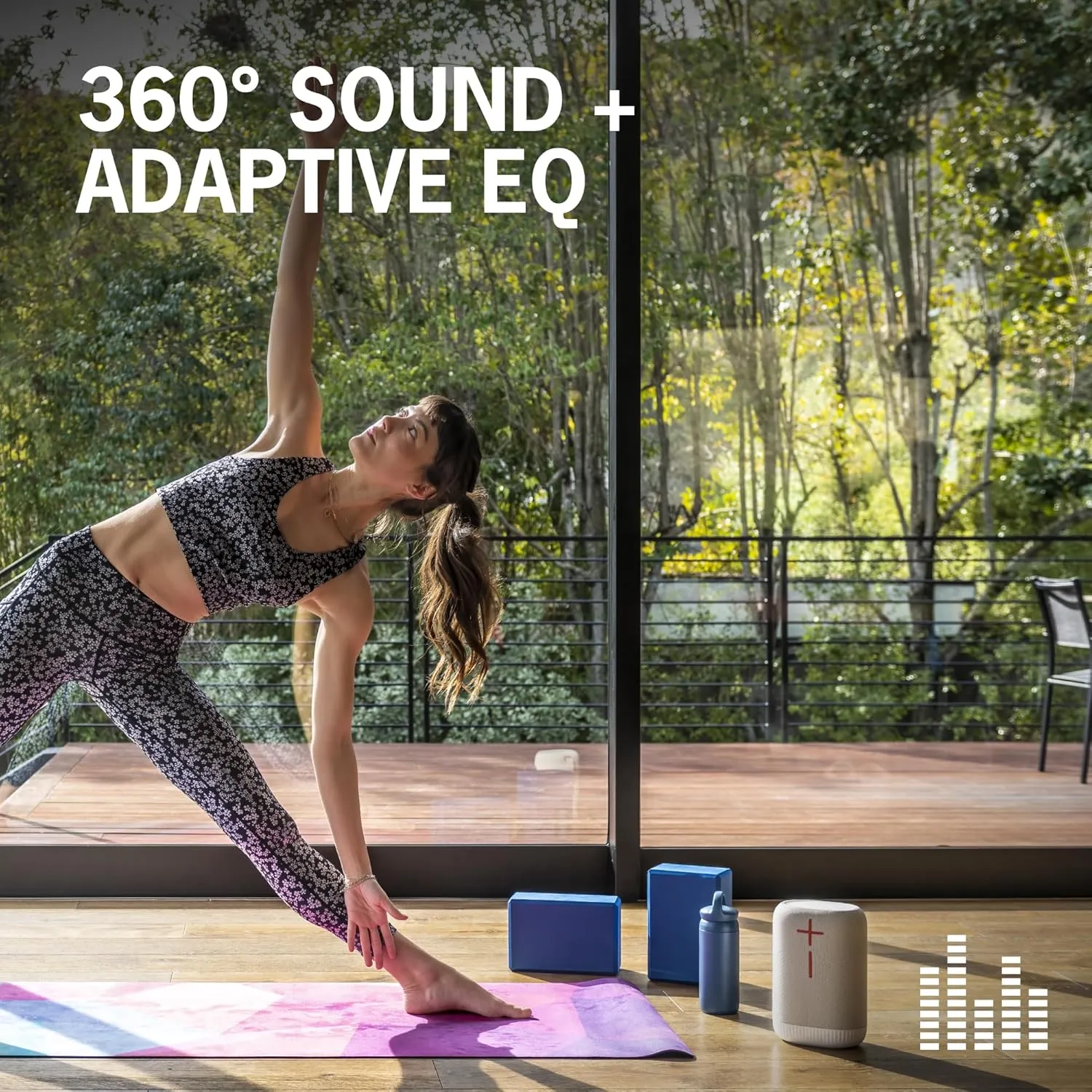 Ultimate Ears EPICBOOM, Portable Waterproof Bluetooth Speaker, Big Bass, 360-Degree Sound, Wireless Speakers, IP67, 17Hr Battery, USB C - White
