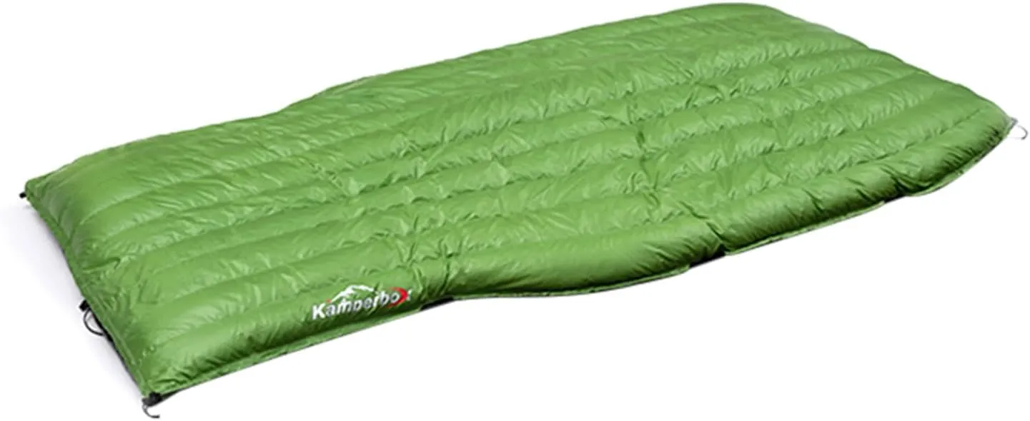 Under The Duvet Sleeping Bag Down Hammock Underquilt Camping Duvet Tourist Sleeping Bag (Green)