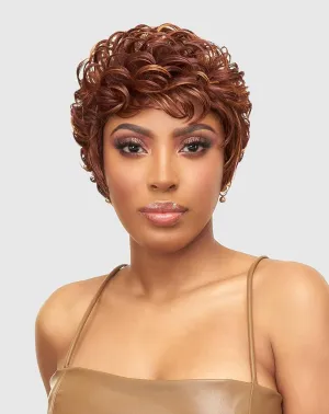 Vanessa Fashion Wigs Short Length Wavy Style Heatwave Synthetic Wigs - ANON (44)