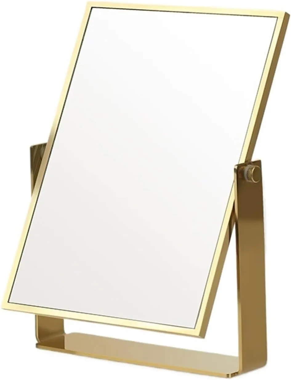 Vanity Makeup Mirror Jewelry Store Counter Special Square Mirror 360 Degree Table Mirror Double-Sided Mirror Jewelry Wear Mirror Dressing Mirror Table Desk Vanity Makeup Mirror
