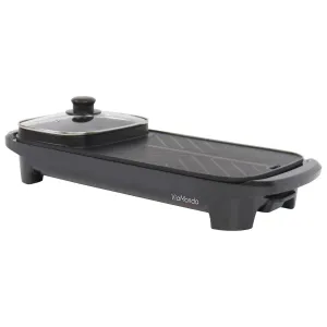 Viamondo Camp Grill 2 in 1 Portable Grill with Pan