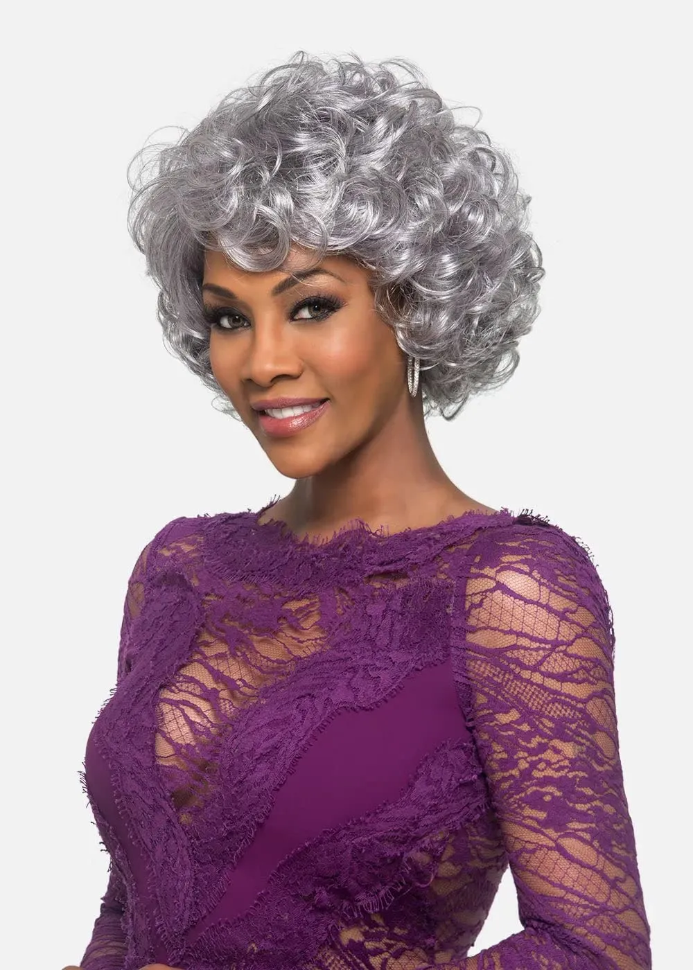 Vivica A. Fox Hair Collection Pure Stretch Cap Synthetic Wig - Laura (280)