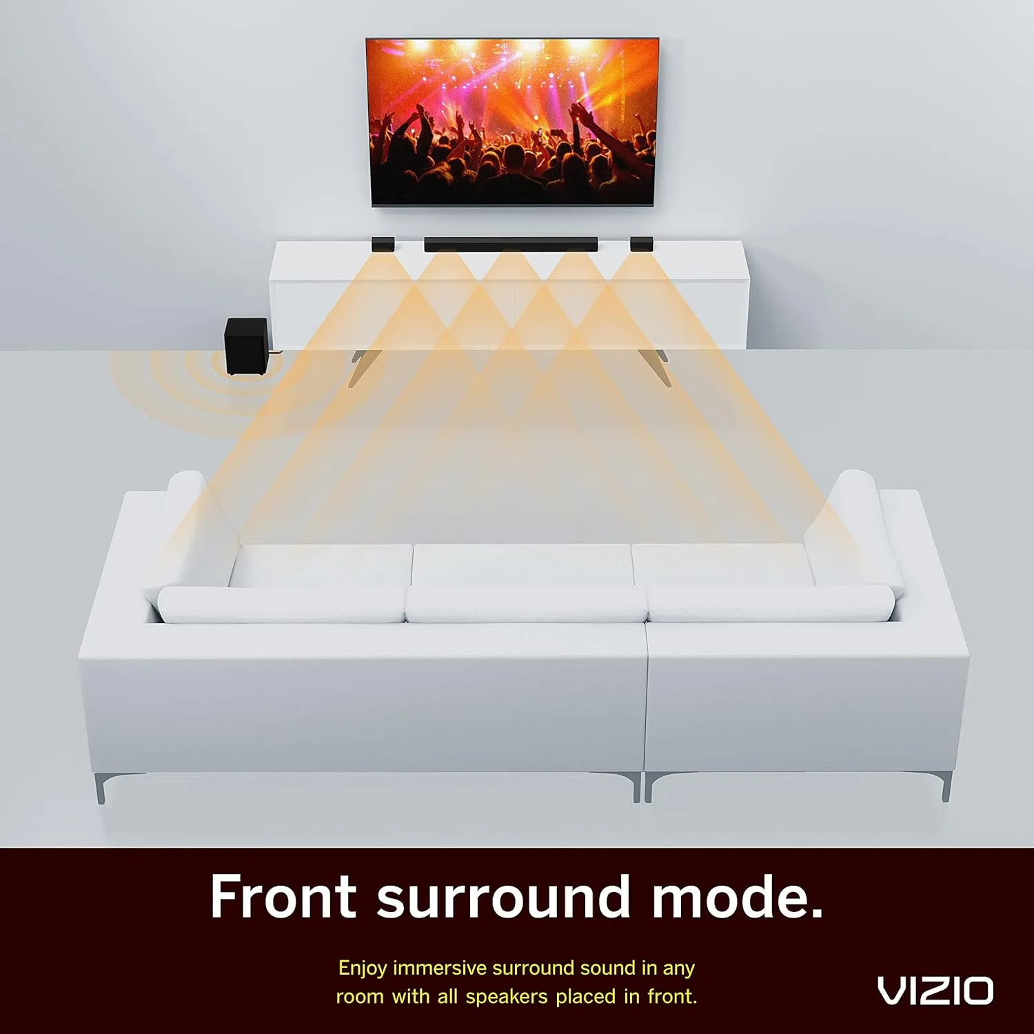 VIZIO M-Series 5.1 Premium Sound Bar with Dolby Atmos, DTS:X, Bluetooth, Wireless Subwoofer and Alexa Compatibility, M51ax-J6, 2022 Model