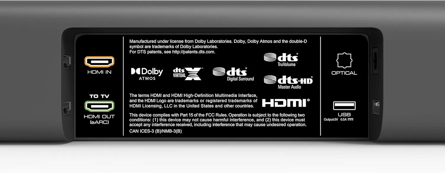 VIZIO M-Series 5.1 Premium Sound Bar with Dolby Atmos, DTS:X, Bluetooth, Wireless Subwoofer and Alexa Compatibility, M51ax-J6, 2022 Model