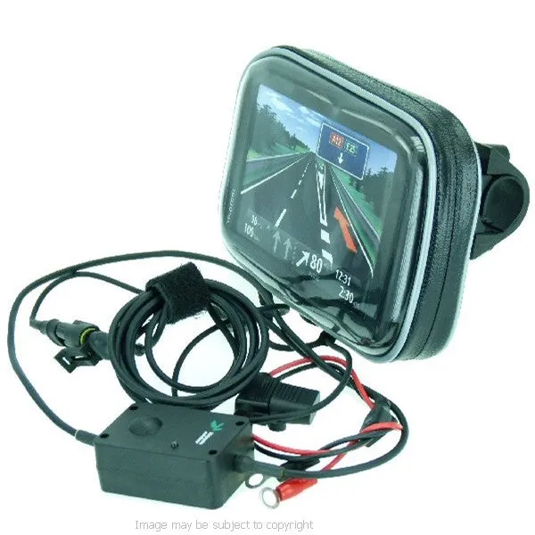 Waterproof Powered Motorcycle Mount for TomTom START 60 (SKU 17358)