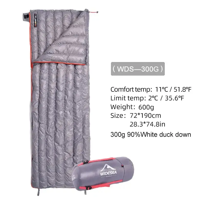 Widesea Ultralight Waterproof Down Sleeping Bag
