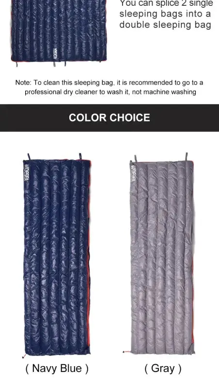 Widesea Ultralight Waterproof Down Sleeping Bag