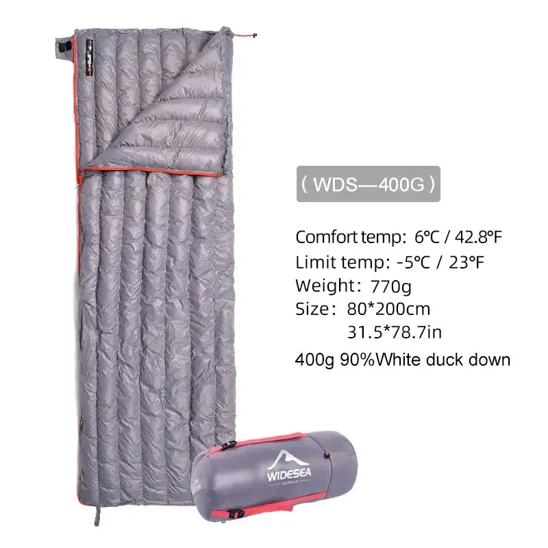 Widesea Ultralight Waterproof Down Sleeping Bag