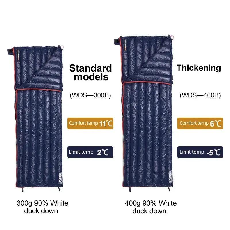 Widesea Ultralight Waterproof Down Sleeping Bag