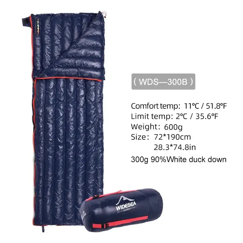 Widesea Ultralight Waterproof Down Sleeping Bag
