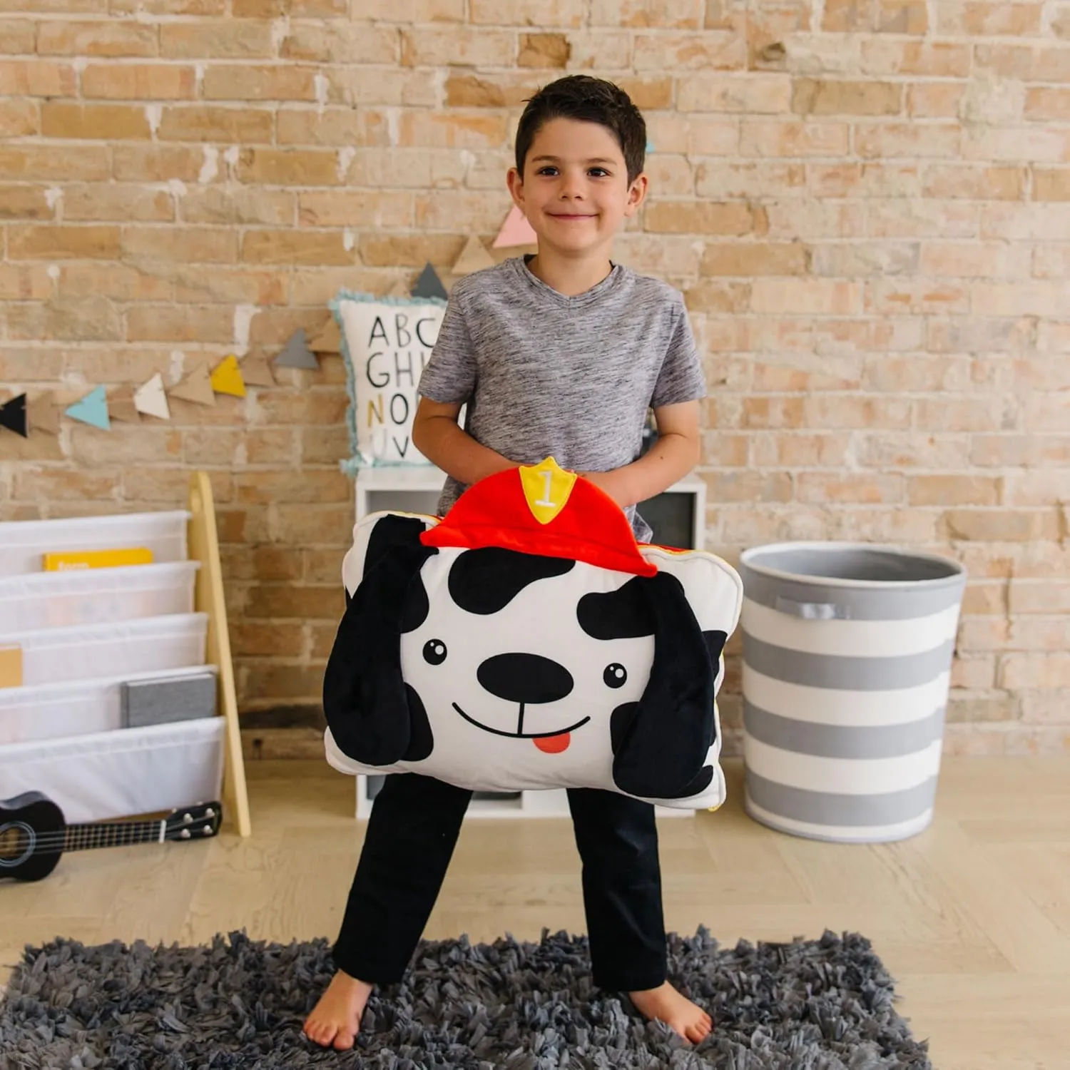 Wildkin Kids Plush Nap Mat – Soft, Cozy, Convenient for Daycare & Preschool