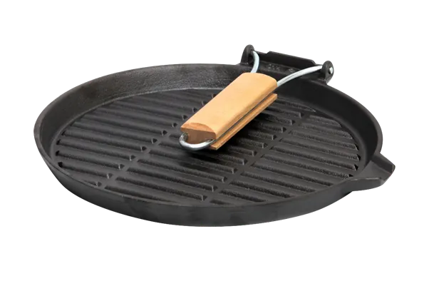 Wildtrak 24cm Cast Iron Grill Pan