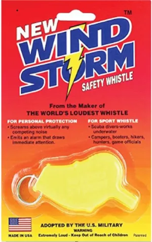 Windstorm Whistle Yellow