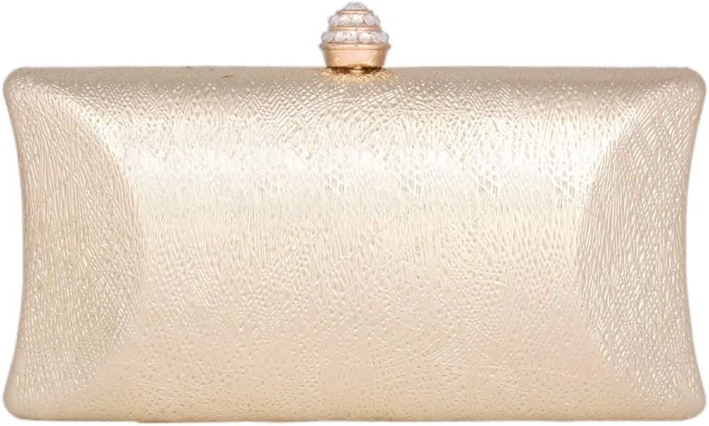 Women's Line Intersect Cut Out Party Clutch Purse