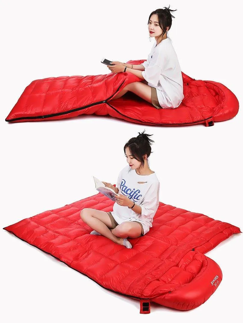 Woosir Waterproof Ultralight Sleeping Bag Goose Down