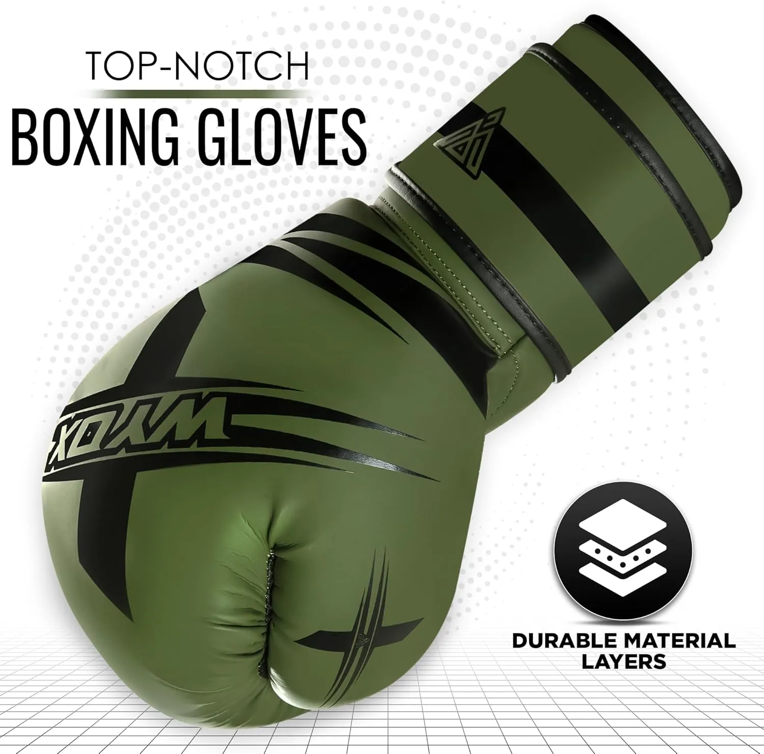 WYOX Boxing Gloves for Men & Women – 10oz 12oz 14oz 16oz Adult Training Gloves for Punching Bag, Kickboxing, MMA, Muay Thai – Sparring Gloves for Boxing Workouts & Weight Training