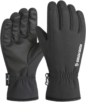 Y&R Direct Mens Winter Gloves -30℉Windproof Waterproof Warm Touch Screen Gloves for Outdoor Work Cycling