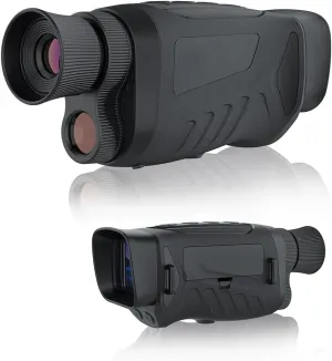 YardGo Night Vision Goggles, 2.5K & 48MP Digital Infrared Night Vision Binoculars for Adults Night Vision Scope with 8X Digital Zoom, Rechargeable Infrared Goggles for Camping
