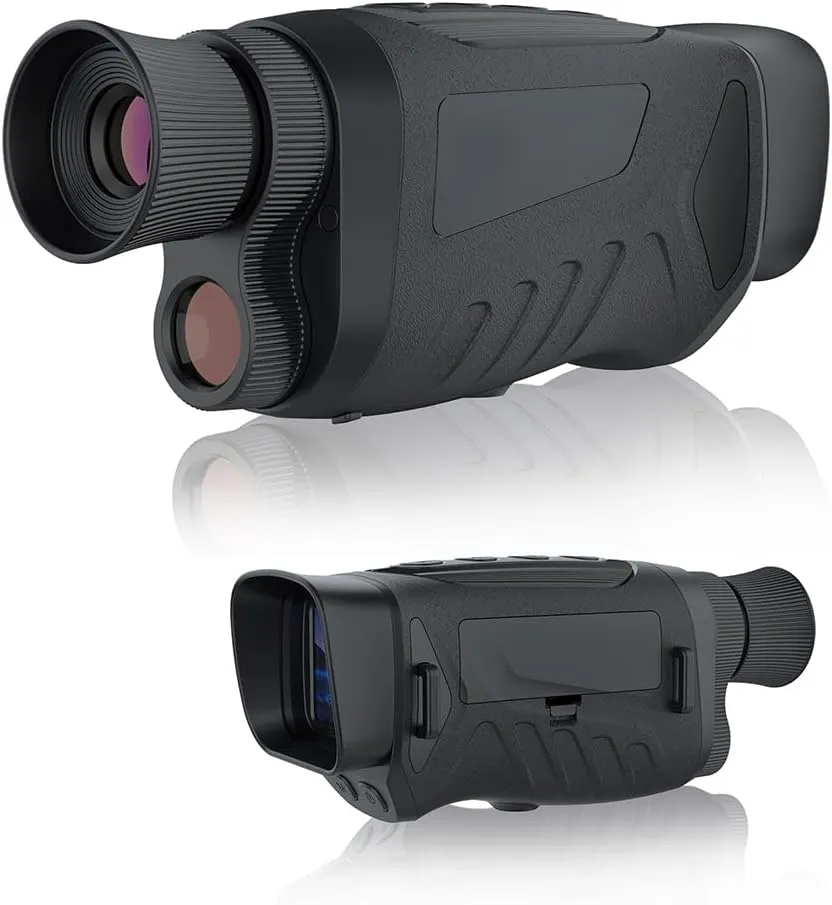 YardGo Night Vision Goggles, 2.5K & 48MP Digital Infrared Night Vision Binoculars for Adults Night Vision Scope with 8X Digital Zoom, Rechargeable Infrared Goggles for Camping