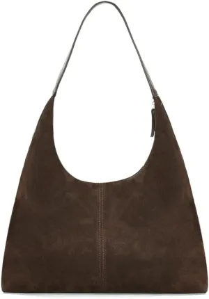 YDSIII Synthetic Suede Bag For Women,Tote Bag For women, Suede Tote Bag With Leather Shoulder Strap