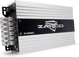 Zapco ST-104D SQ III 4-Channel 600W Class D Full Range Compact Amplifier