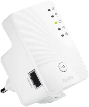 ZyXEL Wireless N Plug & Play 300Mbps Range Extender (WRE2205 Version 2)